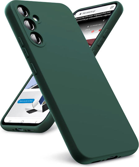 Orso Umschlag Rückseite Silikon Grün (Galaxie A15)