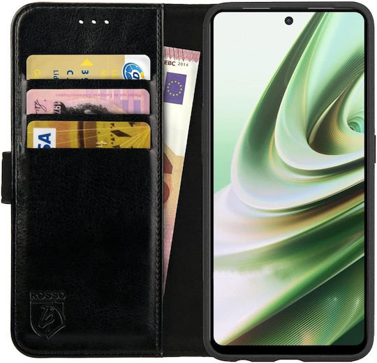 Rosso Wallet Δερματίνης Μαύρο (OnePlus Nord CE 3)