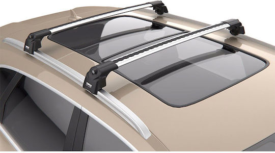 Ceiling Bars Turtle Air2 Silver For Kia Sorento (mq4)