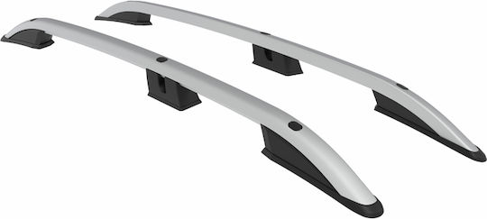 Aluminium roof rails Silver Crown for Vw Trasporter (t7) 2pcs.