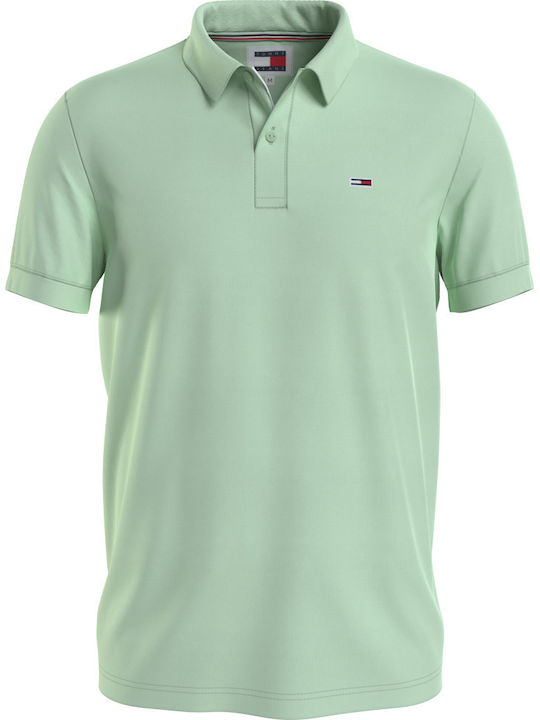 Tommy Hilfiger Ανδρική Μπλούζα Polo Green