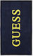 Guess Strandtuch Baumwolle Blau