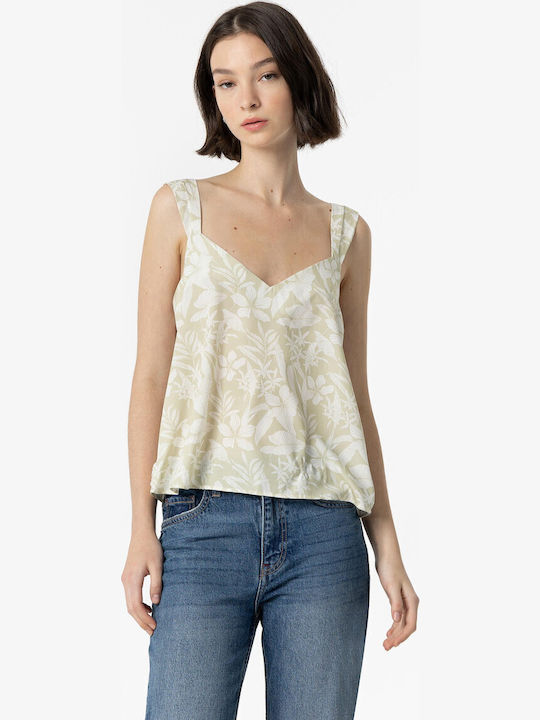 Γυναικεία Καλοκαιρινή Μπλούζα με Τιράντες Πολύχρωμη