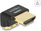 DeLock Конвертор HDMI мъжки към HDMI мъжки Златист 1бр 60016