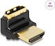 DeLock Μετατροπέας HDMI male σε HDMI male Χρυσό 1τμχ 60017