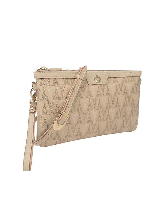 La tour Eiffel Damen Umschlagtasche Beige