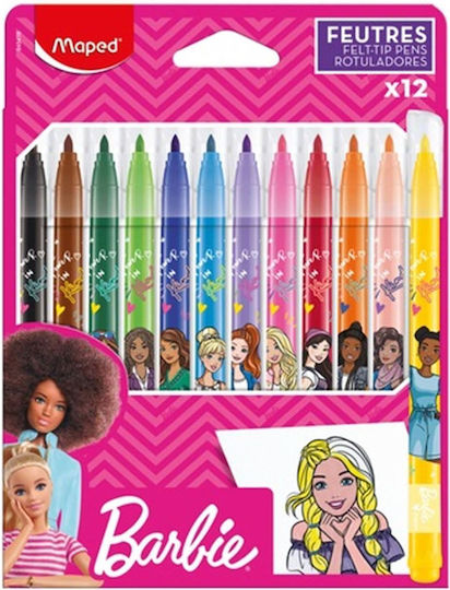 Maped Drawing Markers 2.8mm Thin Set 12pcs