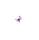 with Butterfly Purple
