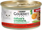 Purina Gourmet Nature's Creations Wet Food for Adult Cat in Can with Beef 85gr