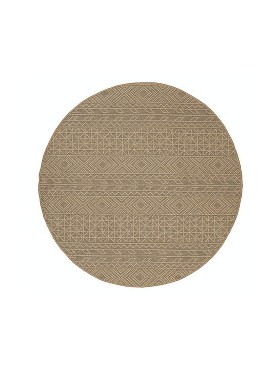 Newplan Rug Round Beige