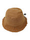 Aquablue Kids' Hat Fabric Brown
