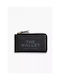 Small Leather Women's Wallet Black