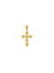 Drandakis Damen Gold Byzantinisch Kreuz 14K