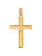 Senzio Belibasakis Herren Gold Kreuz 14K