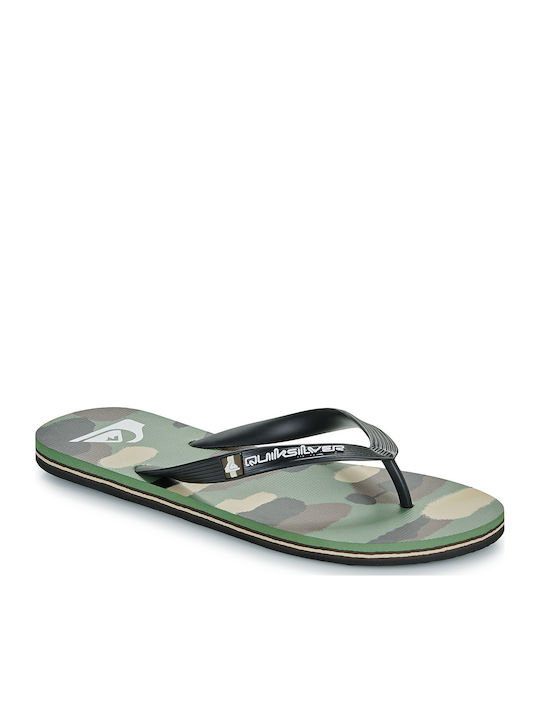 Quiksilver Molokai Art Ii Ανδρικά Flip Flops Μαύρα