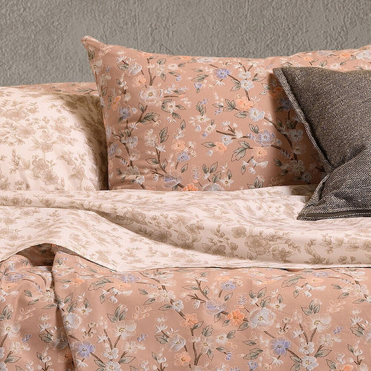 Melinen Amy Σετ Μαξιλαροθήκες με Φάσα Beige 50x70εκ.