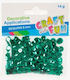Craft with Fun Mărgea Artizanală Verde 8mm 14gr