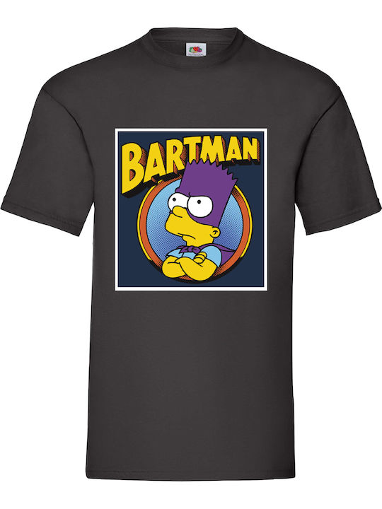 Fruit of the Loom Original T-shirt Μαύρο Βαμβακερό