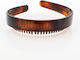 Stirnband Haar Braun