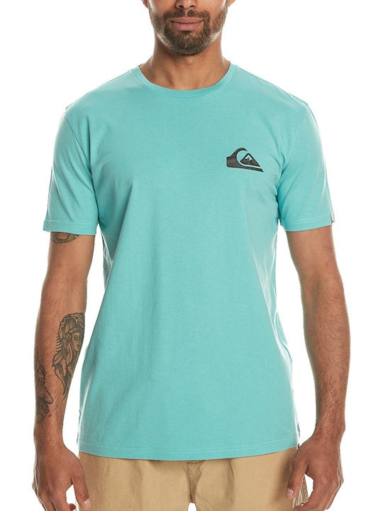 Quiksilver Men's Short Sleeve Blouse Turquoise