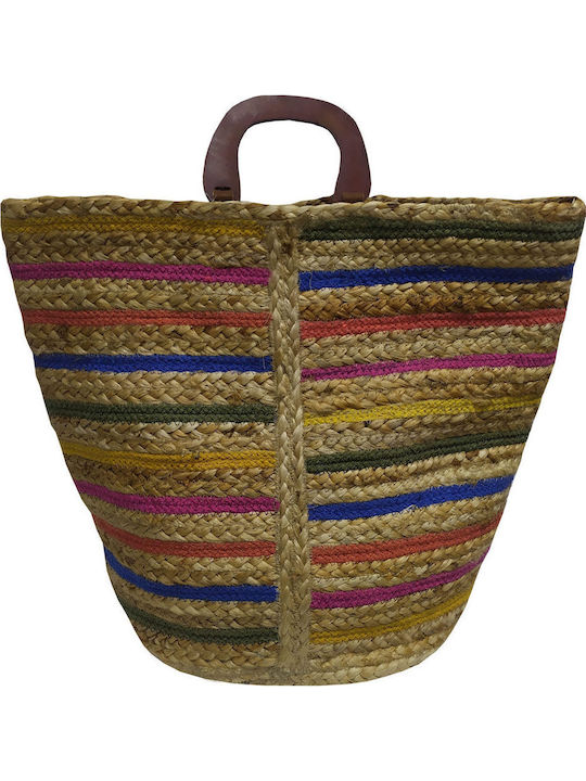 Le Blanc Stoff Strandtasche Mehrfarbig Le Blanc Stoff Strandtasche Mehrfarbig