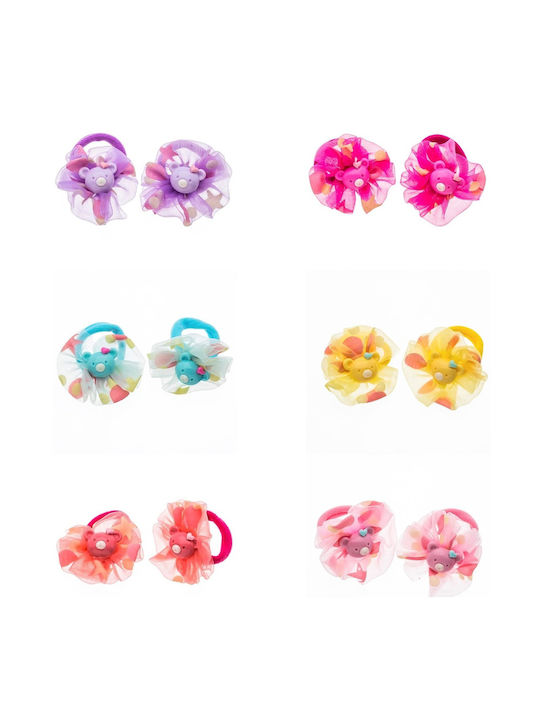 Kids Hair Tie Pink 3434-3-Ροζ