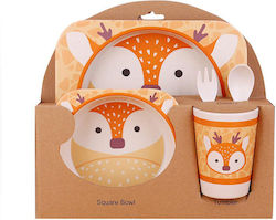 Bamboo Kids Feeding Set - Deer (0025455)