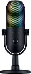 Razer Condenser (Large Diaphragm) Microphone USB Type-C Desktop Voice