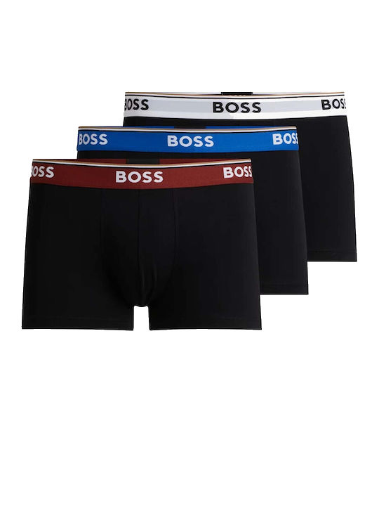 Hugo Boss Boxeri pentru bărbați Colorful 3Pachet