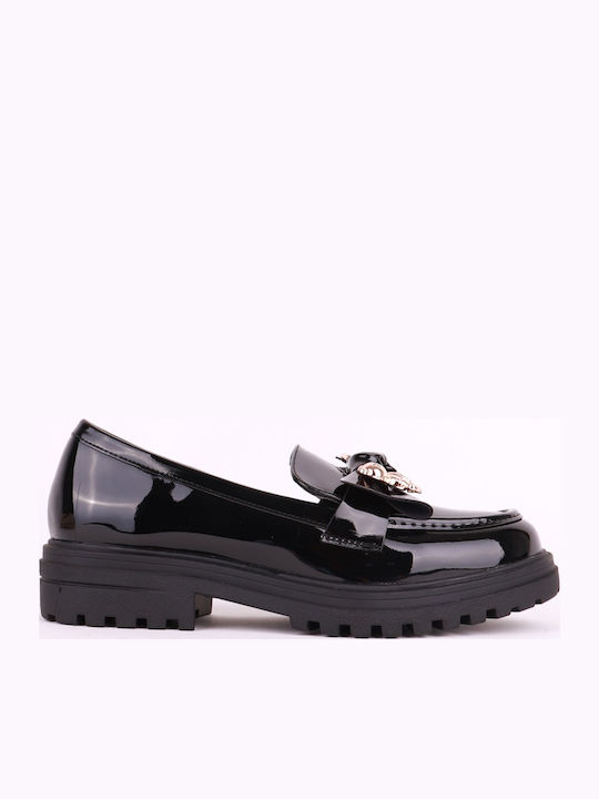 Alta Moda Women's Moccasins in Black Color