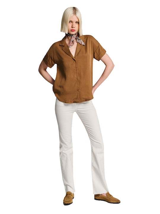 Beatrice Damenjeans Off White