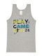 Minerva Play Kids' Undershirt Tank Top Grey Melange