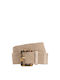 Tiffosi Elastic Women's Belt Beige