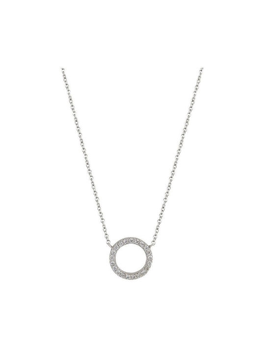White gold necklace Fk16043. 9 carat