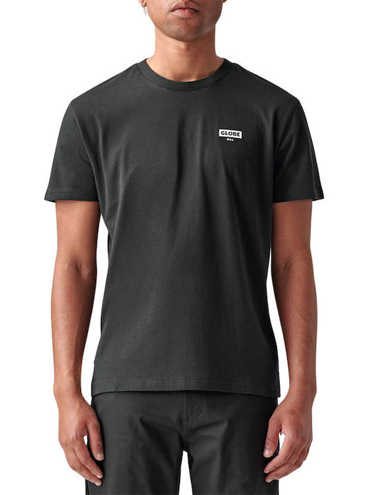 Globe Living Low Velocity Ανδρικό T-shirt Κοντομάνικο Μαύρο