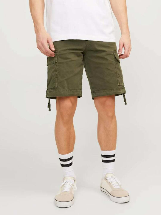 Jack & Jones Herrenshorts Cargo Grün
