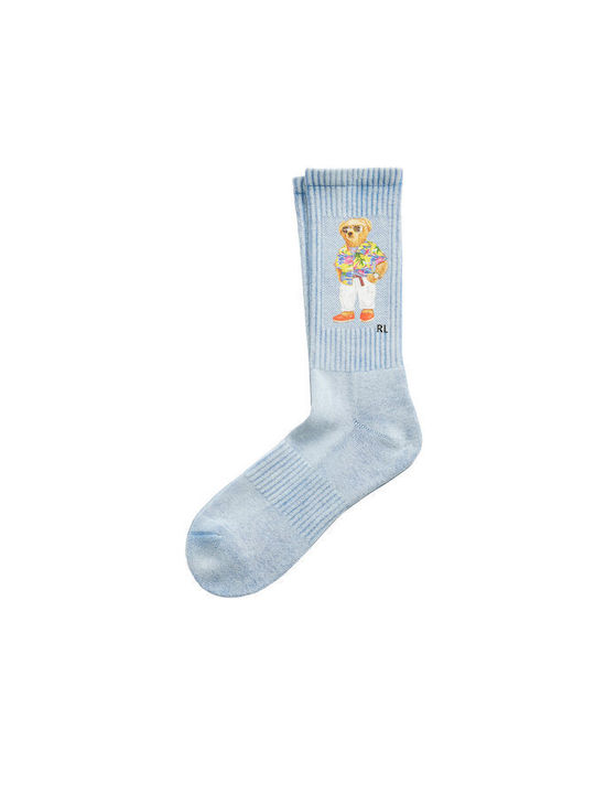 Ralph Lauren Herren Socken Blau 1Pack
