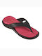 Mitsuko Frauen Flip Flops in Fuchsie Farbe