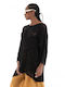 Only Women's Knitting Tunic Dress Black
