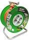 AWTools Extension Reel Cord 3 x 1mm²/10m Orange