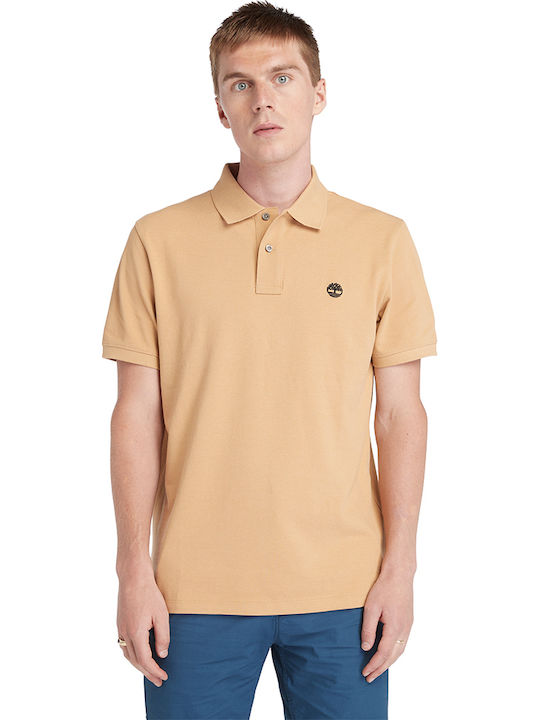 Timberland Polo Short Sleeve Blouse Mustard