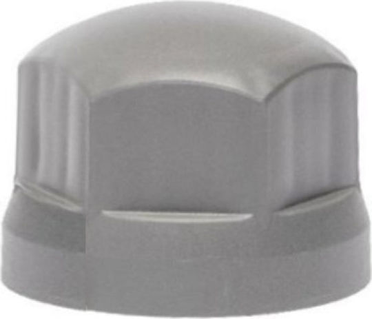 Kurz silber/grau 32mm - 60 Stück.