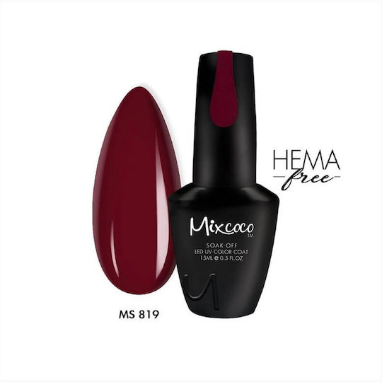 Mixcoco Gel Nail Polish Merlot Red 15ml