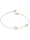 Women's White Gold Bracelet Brtl11019 9 Carat