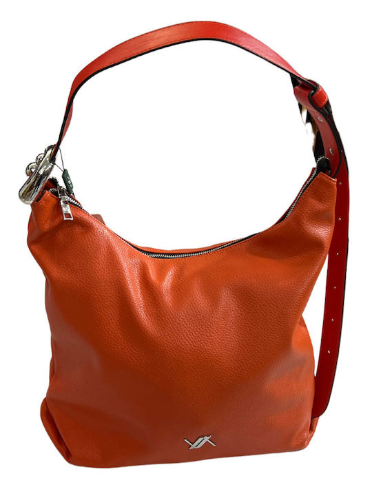 Verde Damentasche Schultertasche Orange