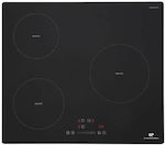 Continental Edison CETI3B3T2 Induction Cooktop Autonomous 59x52εκ.