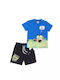 Sprint Kids Set with Shorts Summer 2pcs Blue