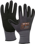 Sacobel Gloves for Work Nitrile/Polyester 1pcs