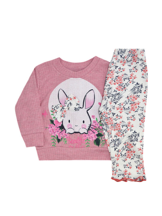 Extan Bebe Kids Pyjamas Pink