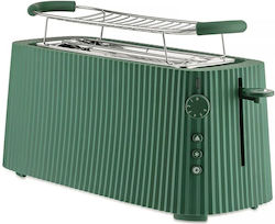Alessi Plissé Тостер Двуместна 1700W Зелена